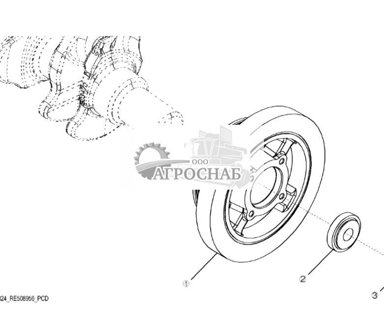 1324 Шкив коленчатого вала - ST35366 70.jpg